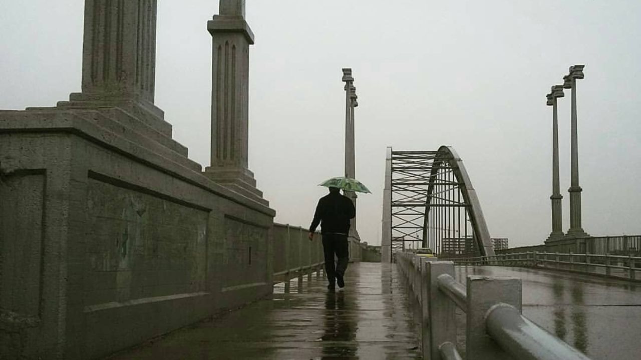 بارش باران بهاری در خوزستان+فیلم