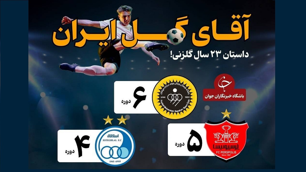آقای گل بیست و چهارم لیگ برتر چه کسی است؟