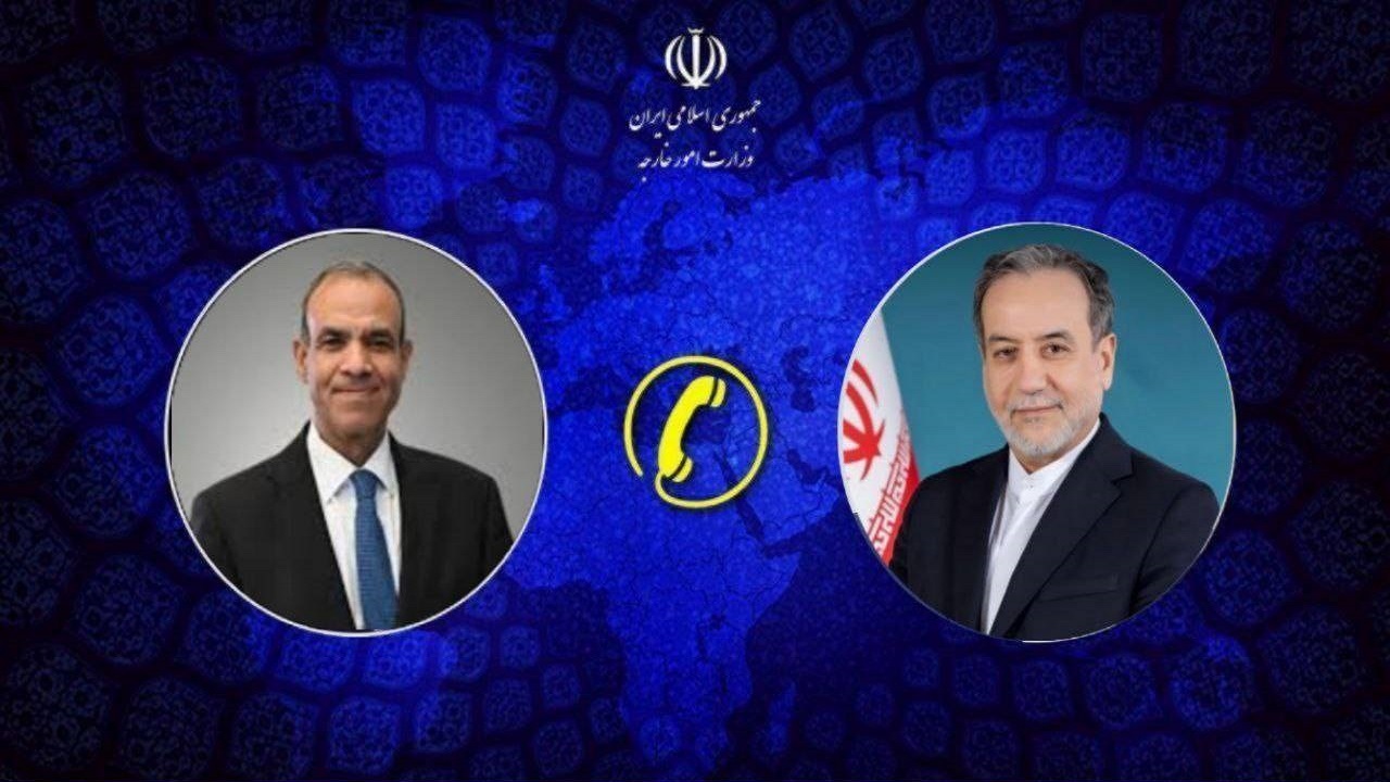 گفت‌وگوی تلفنی وزرای خارجه ایران و مصر