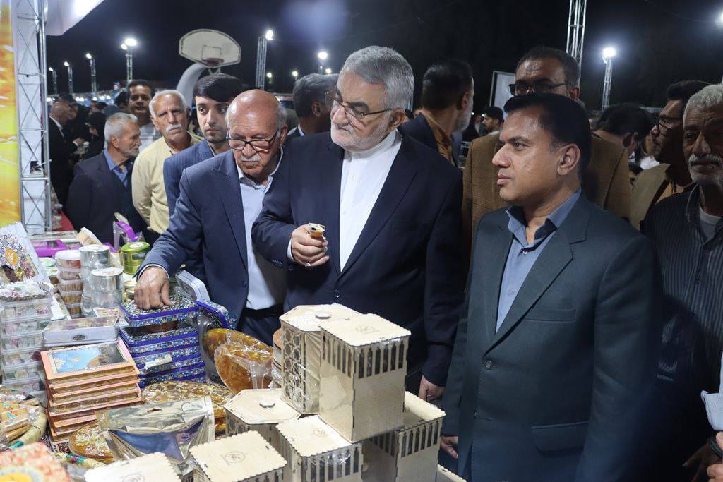 مراسم اختتامیه چهارمین نمایشگاه و جشنواره حلوا مسقطی در لار
