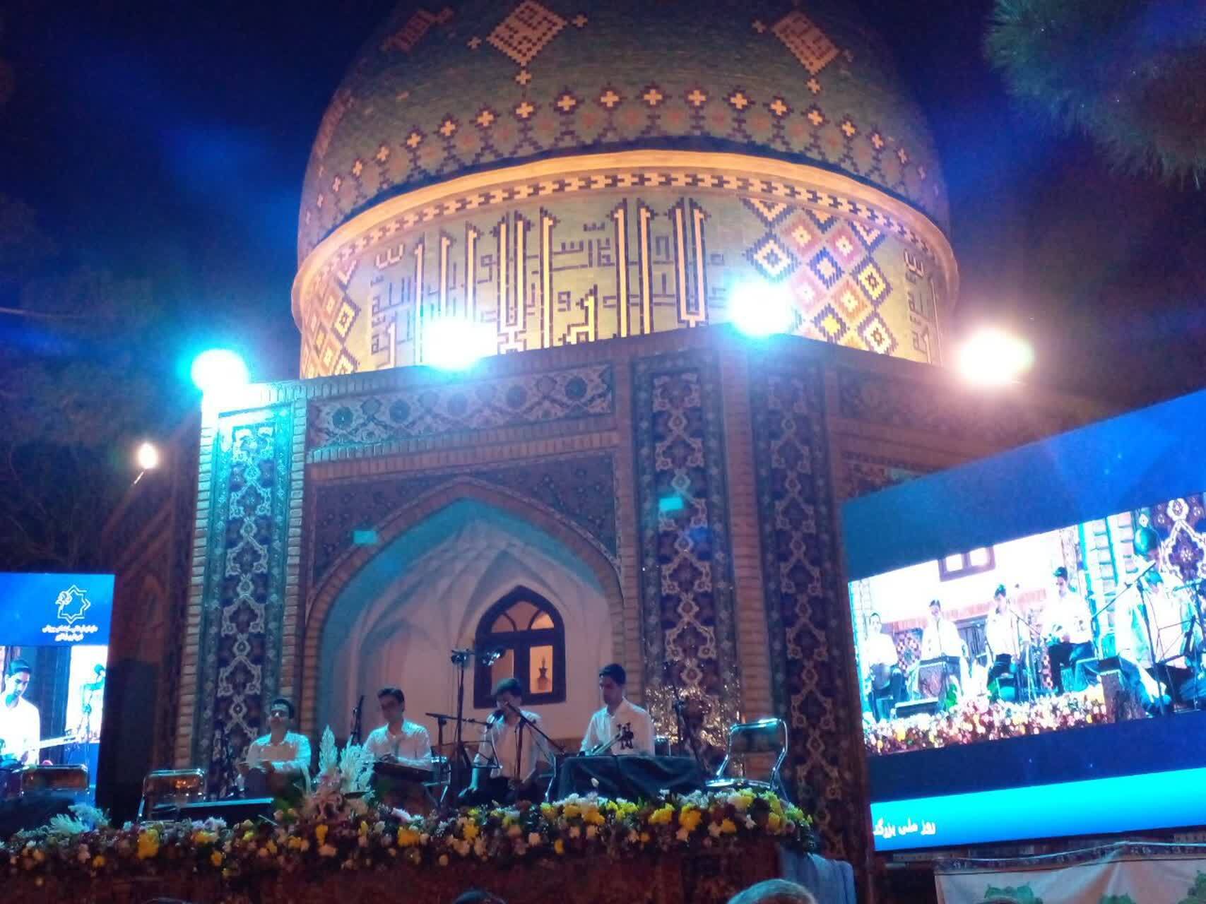 مراسم بزرگداشت عطار نیشابوری از لنز دوربین شهروندخبرنگار