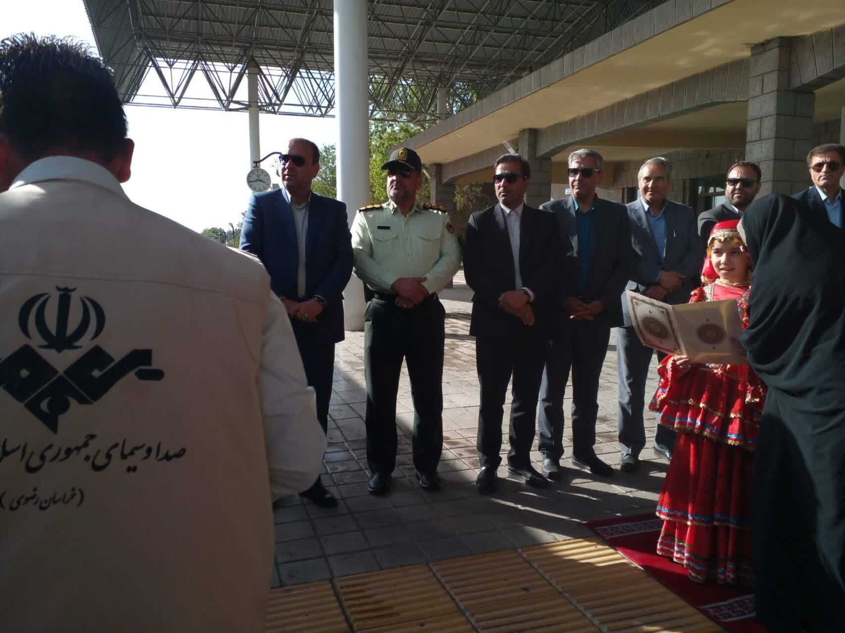 حضور مسئولان در مراسم عطار نیشابوری