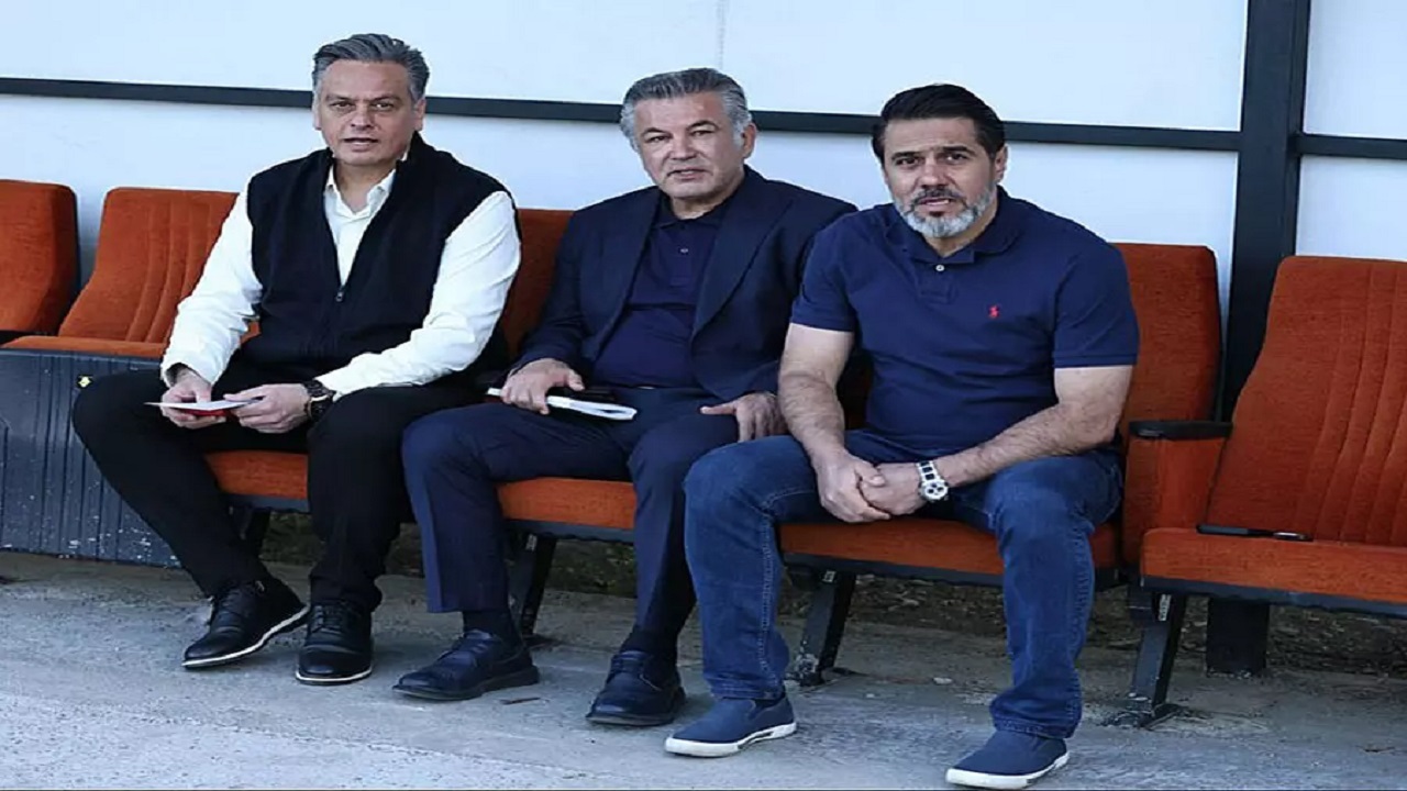 تمرین پرسپولیس در حضور استیلی و شاهرودی