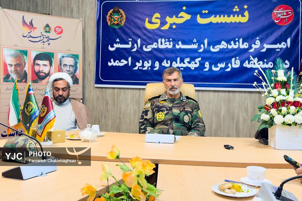 هفت یگان ارتش، ۴۸۰ برنامه در فارس و کهگیلویه و بویراحمد اجرا می‌کنند