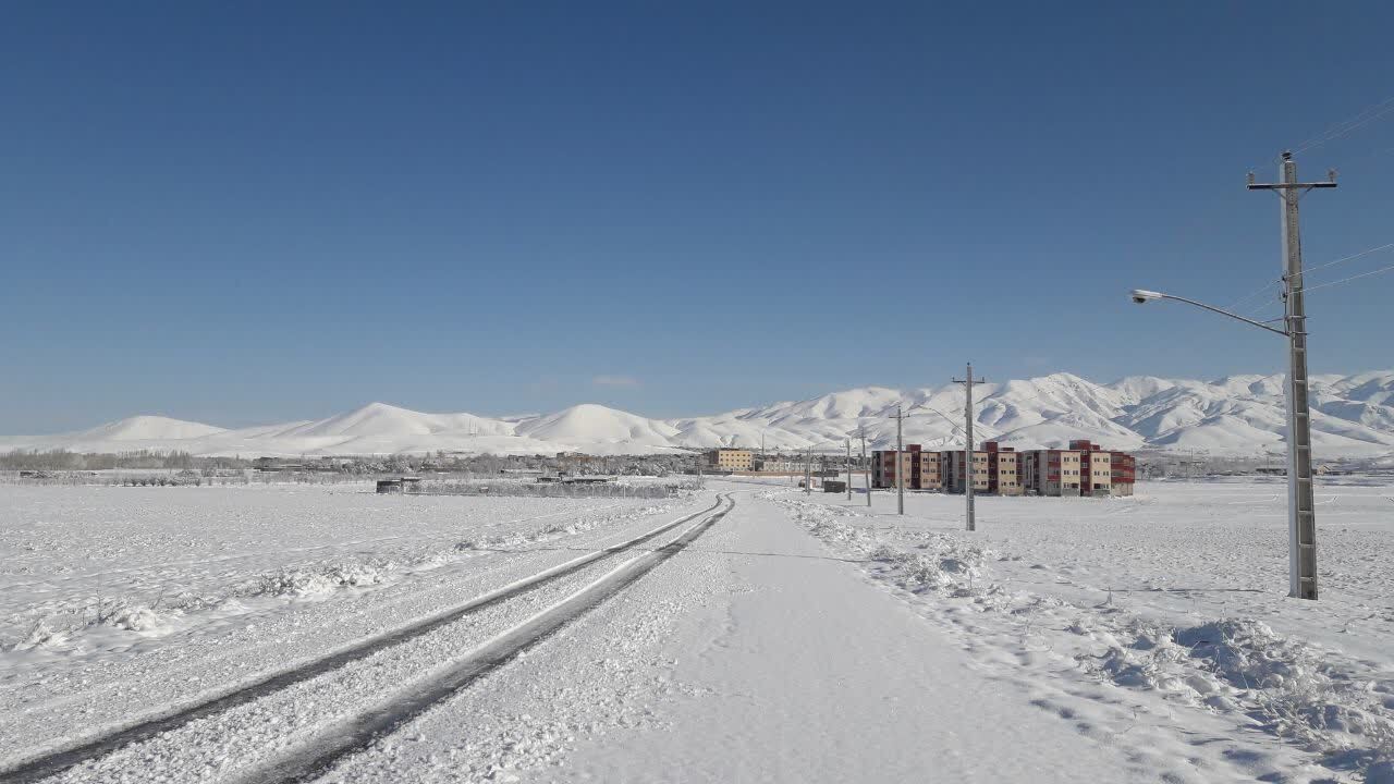 زمستان در بهار شهرستان هریس