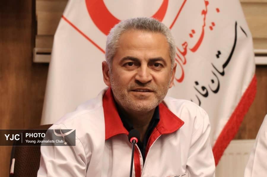 بهره‌مندی ۱۴۲ هزار نفر از خدمات نوروزی هلال احمر فارس