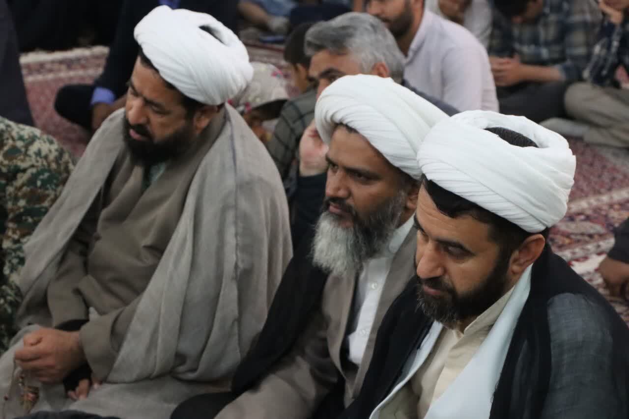 مراسم بزرگداشت شهدای حادثه تروریستی