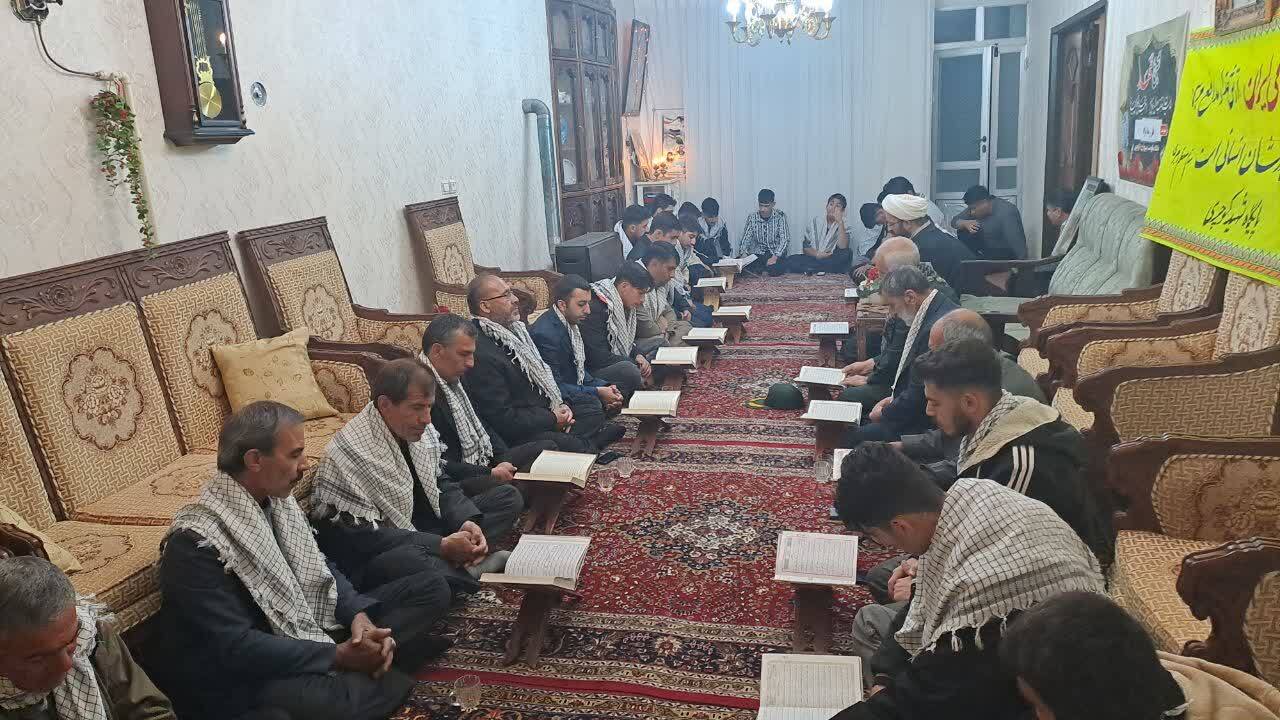 برگزاری مراسم یادواره شهدای خانگی در خوی