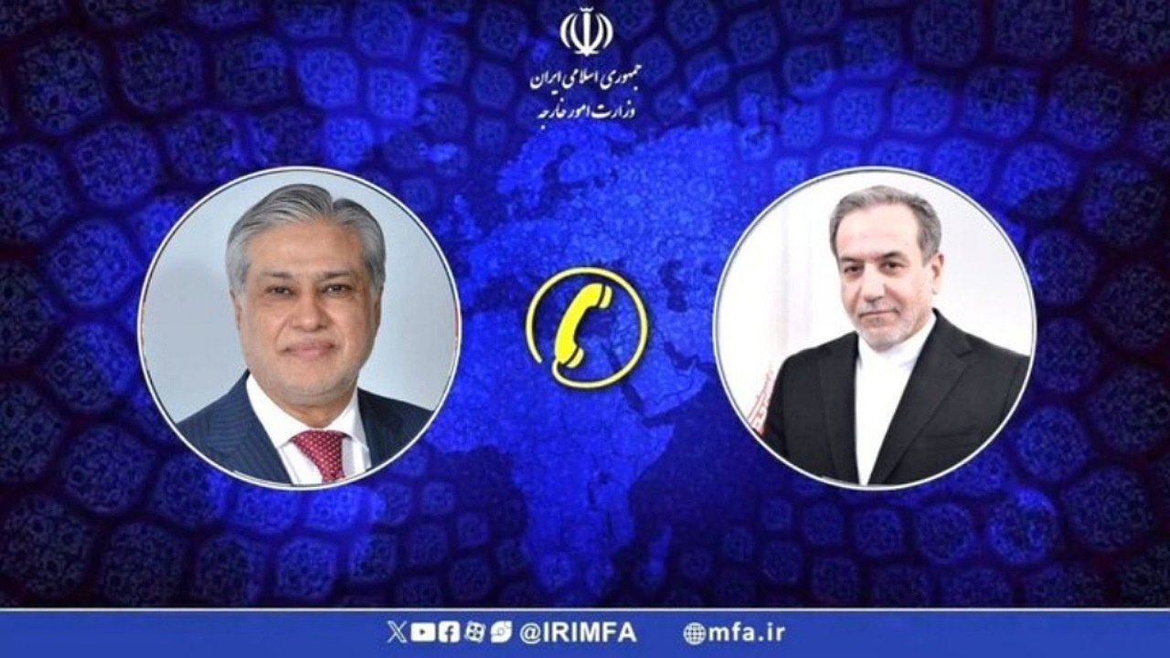 گفتگوی تلفنی وزرای خارجه جمهوری اسلامی ایران و پاکستان