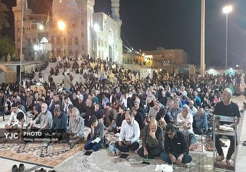 برگزاری مراسم سومین شب قدر در هرمزگان+عکس وفیلم