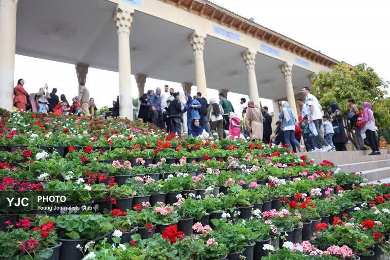 اقدام عاجل میراث فرهنگی فارس برای بهسازی آرامگاه حافظیه پس از مراسم تحویل سال