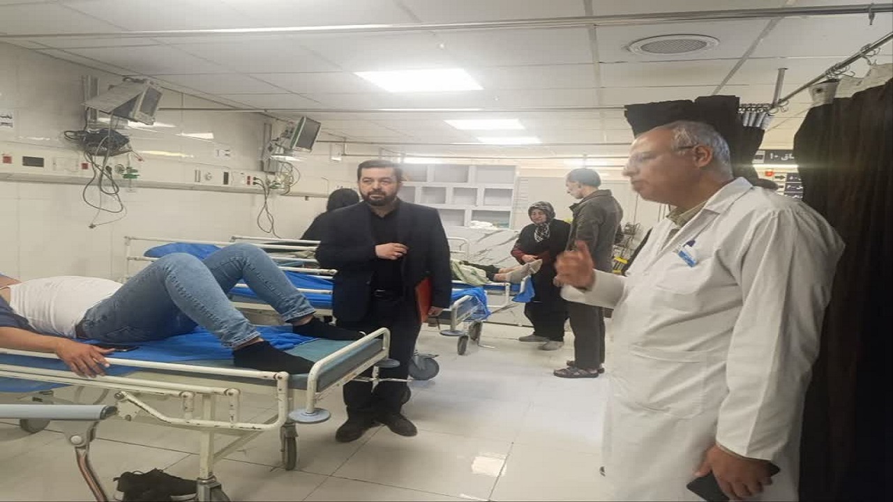 بازدید نماینده سازمان بازرسی کل استان از مجتمع بیمارستانی خیرین سلامت