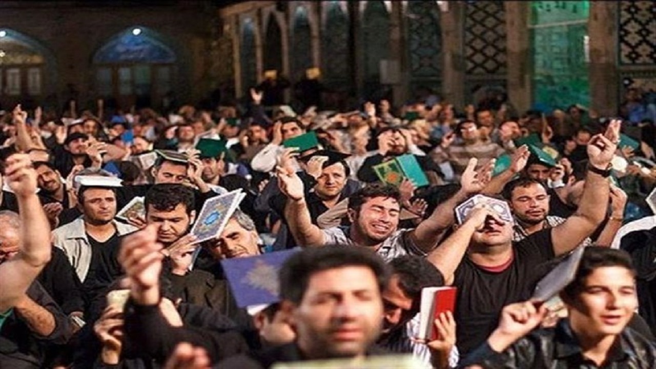 مراسم احیای شب بیست و سوم ماه مبارک رمضان در کلوانق + فیلم