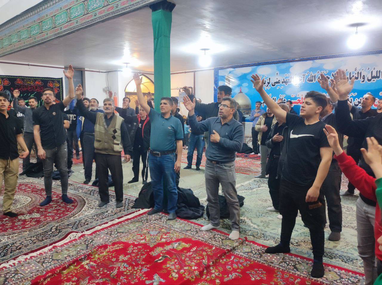 مراسم شب قدر در روستای گردشگری توآباد