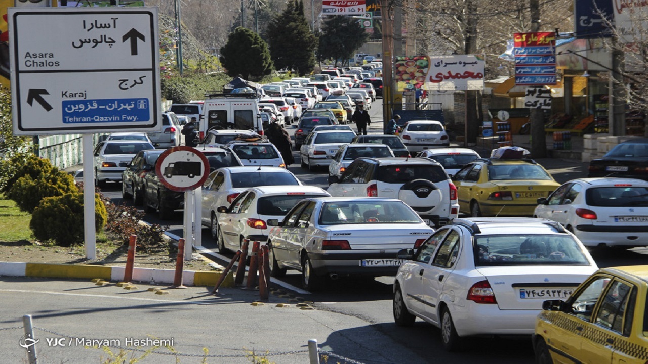 بازگشایی دوطرفه جاده چالوس از ساعت ۱۶ امروز