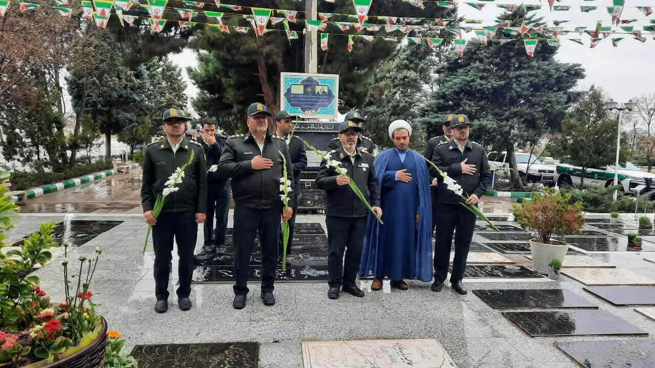حضور رئیس سازمان نظام وظیفه فراجا در نیشابور