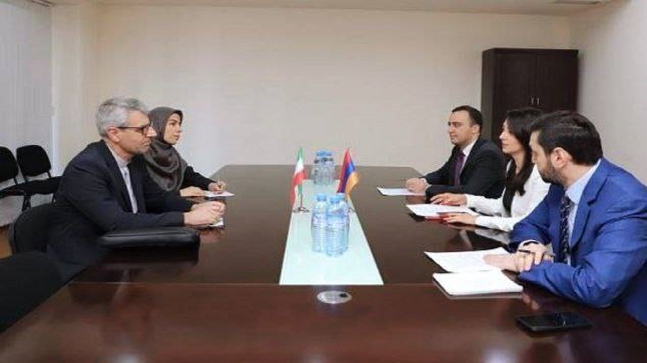 دیدار سخنگوی وزارت امور خارجه با همتای ارمنی