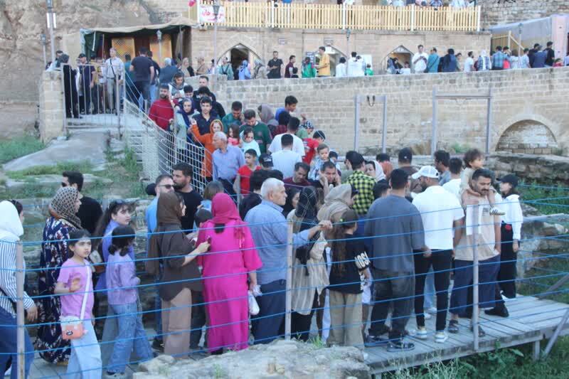 شوشتر میزبان گردشگران نوروزی شد