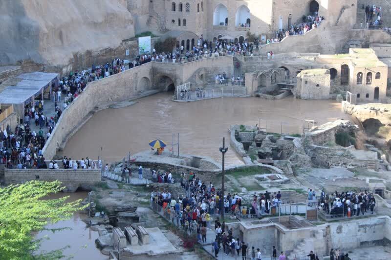 گردشگران نوروزی ئذ شوشتر