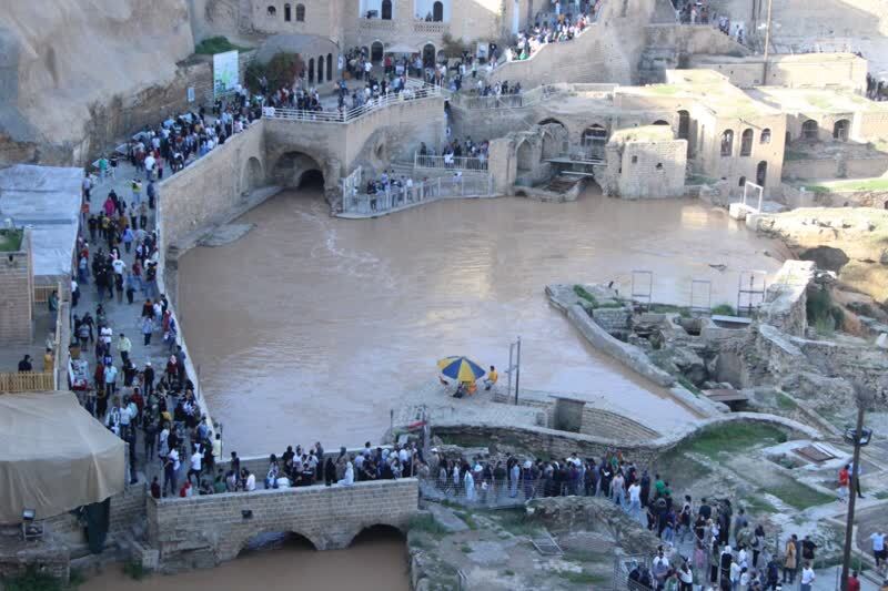 حضور گردشگران در شوشتر