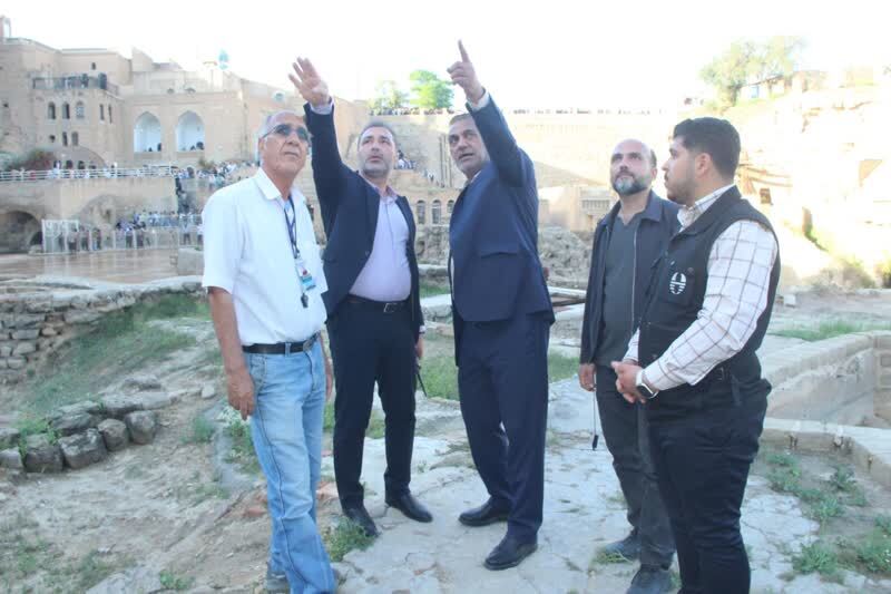 شوشتر میزبان گردشگران نوروزی شد