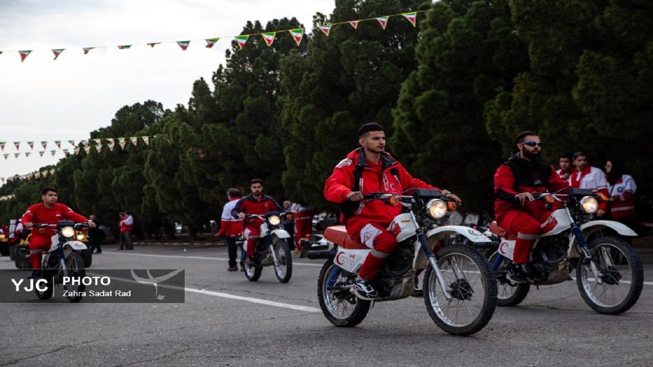 آماده‌باش نیرو‌های عملیاتی هلال احمر