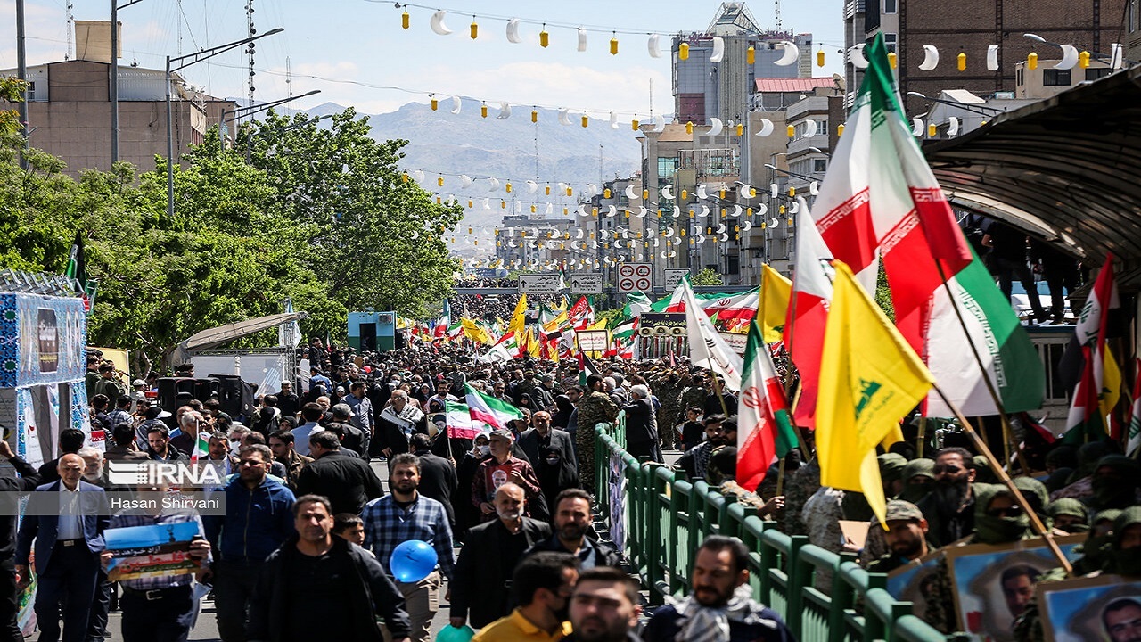 مراسم راهپیمایی خود از مراسم روز جهانی قدس را با ما به اشتراک بگذارید