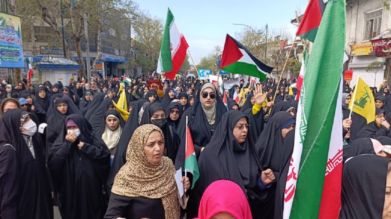 جلوه های ویژه از راهپیمایی روز قدس در گلستان