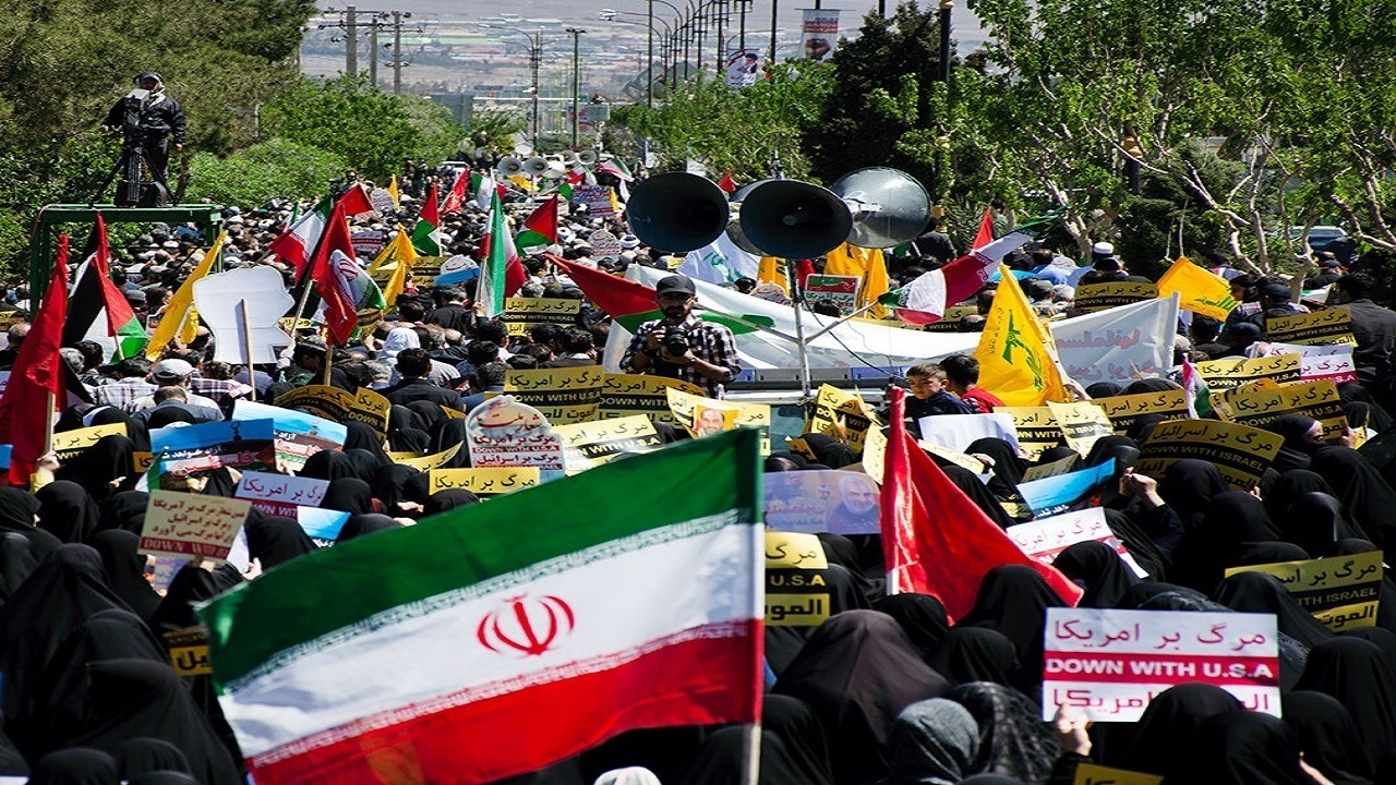 خروش مردم استان سمنان در روز جهانی قدس+ عکس