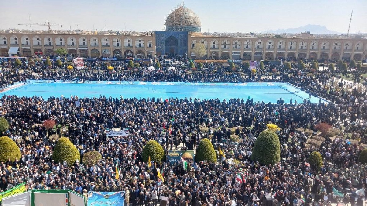 باشگاه خبرنگاران -برگزاری مراسم روز جهانی قدس در اصفهان + فیلم