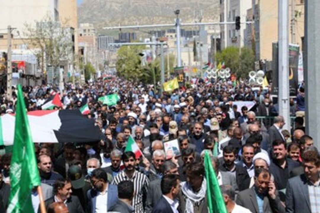 حضور پرشور مردم ایلام در راهپیمایی روز جهانی قدس
