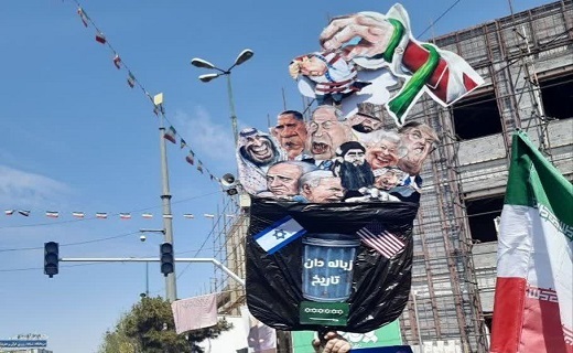 حضور شخصیت های مهم کشوری و استانی در راهپیمایی روز قدس+تصاویر