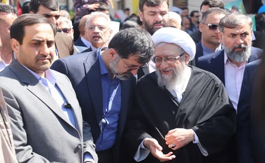 حضور شخصیت های مهم کشوری و استانی در راهپیمایی روز قدس+تصاویر