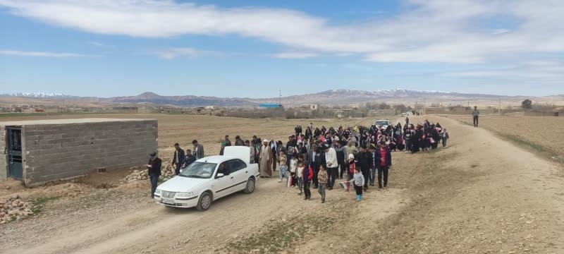 مراسم راهپیمایی روز قدس در روستای ماروسک