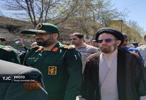 فریاد استکبارستیزی مردم خرم آباد در روز قدس