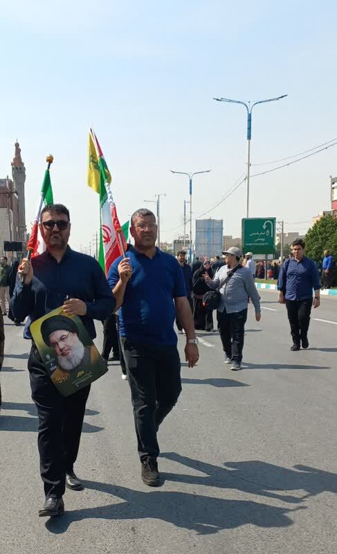 مراسم راهپیمایی روز جهانی قدس در خوزستان
