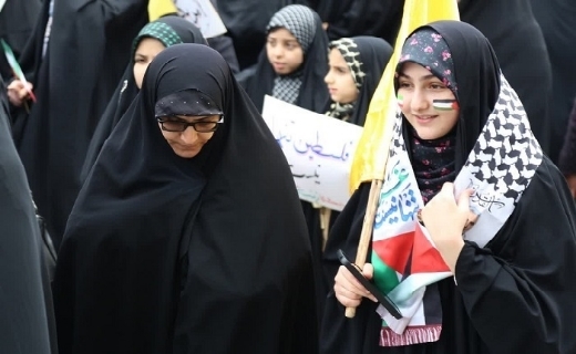 برگزاری راهپیمایی روز قدس در قزوین+ فیلم و تصاویر