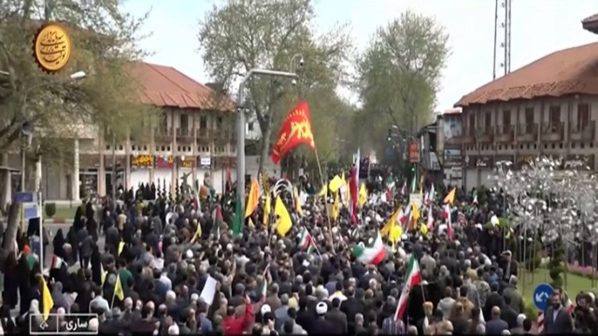 راهپیمایی روز جهانی قدس در روستاها + فیلم