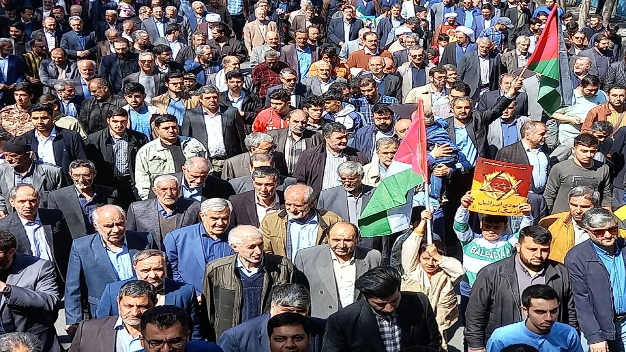 برگزاری راهپیمایی روز جهانی قدس در آذربایجان شرقی برگزاری راهپیمایی روز جهانی قدس در آذربایجان شرقی