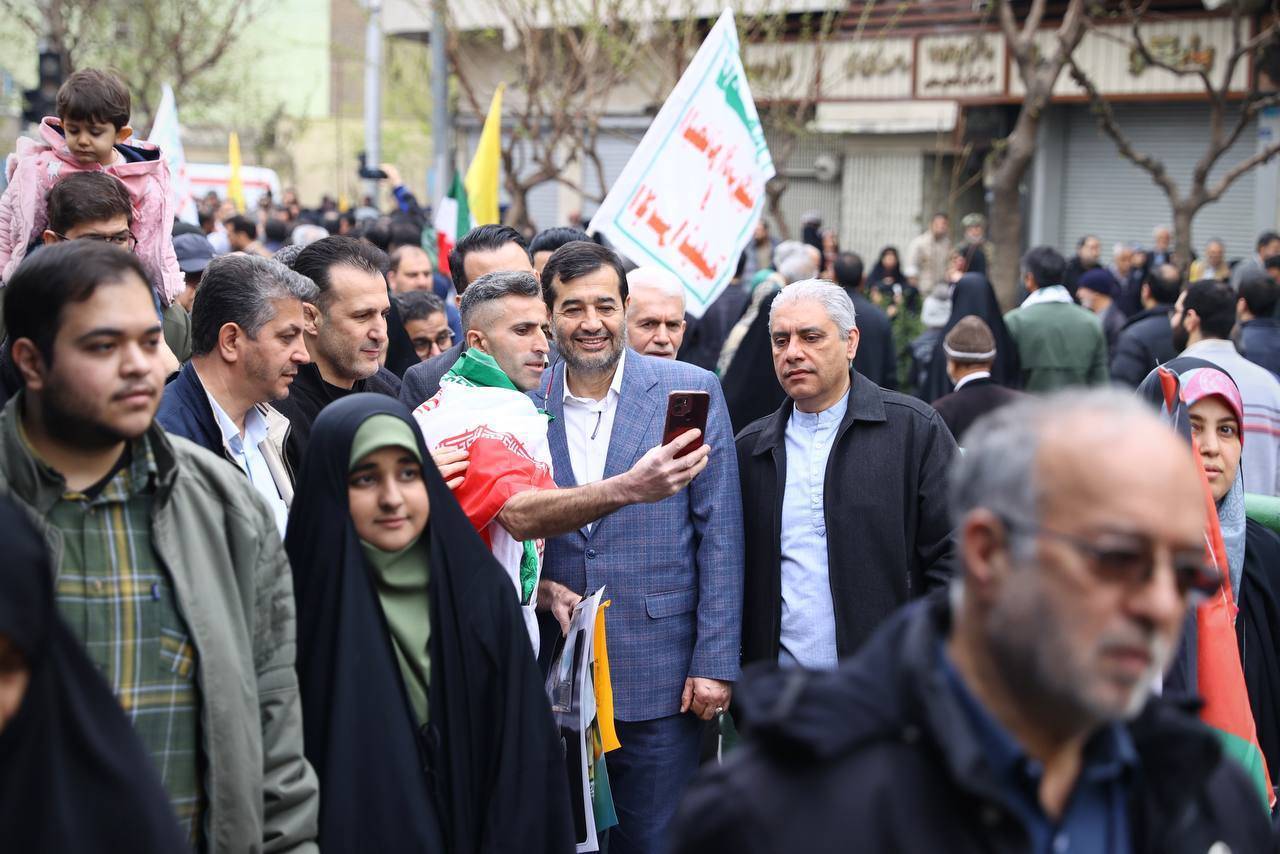 دنیامالی در راهپیمایی روز قدس