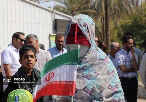 گزارش تصویری از راهپیمایی روز جهانی قدس در بندرعباس گزارش تصویری از راهپیمایی روز جهانی قدس در بندرعباس