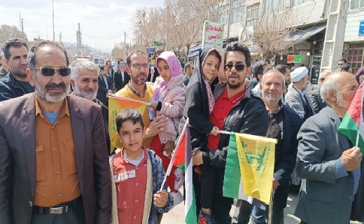 شور و حال روز قدس در شهر آبگرم+ فیلم