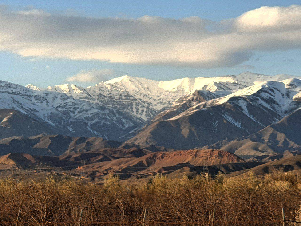 نمایی چشم نواز از قله شیرباد بام خراسان در رشته کوه بینالود