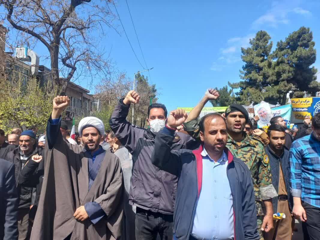 گزارشی از مراسم روز قدس در نیشابور