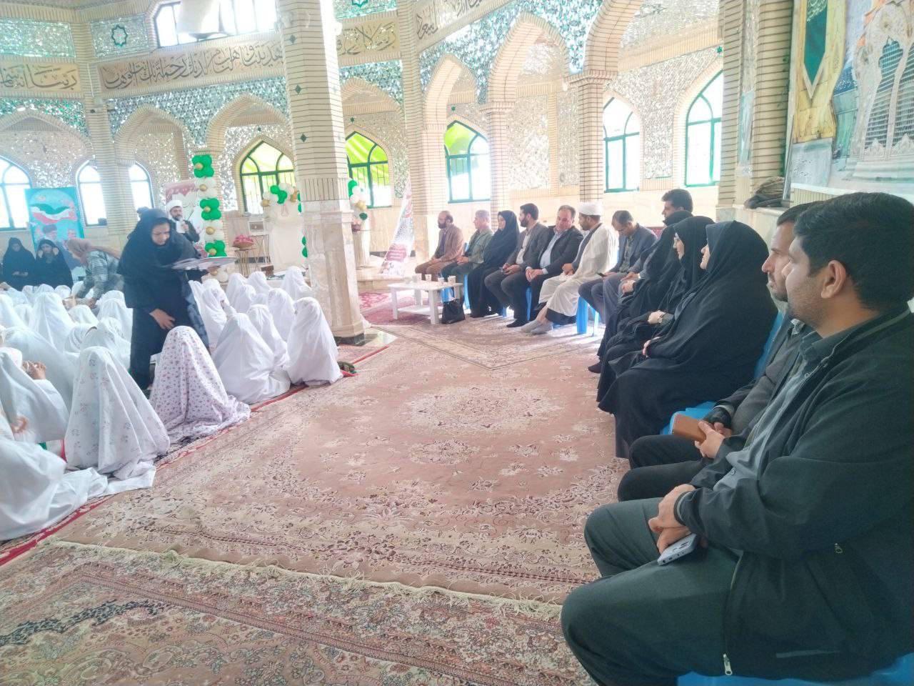 جشن تکلیف ۱۰۶ دانش آموز کلاس سومی