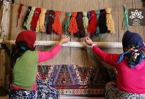 تار و پود زندگی؛ نگاهی به حرمی&zwnj;بافی لرستان