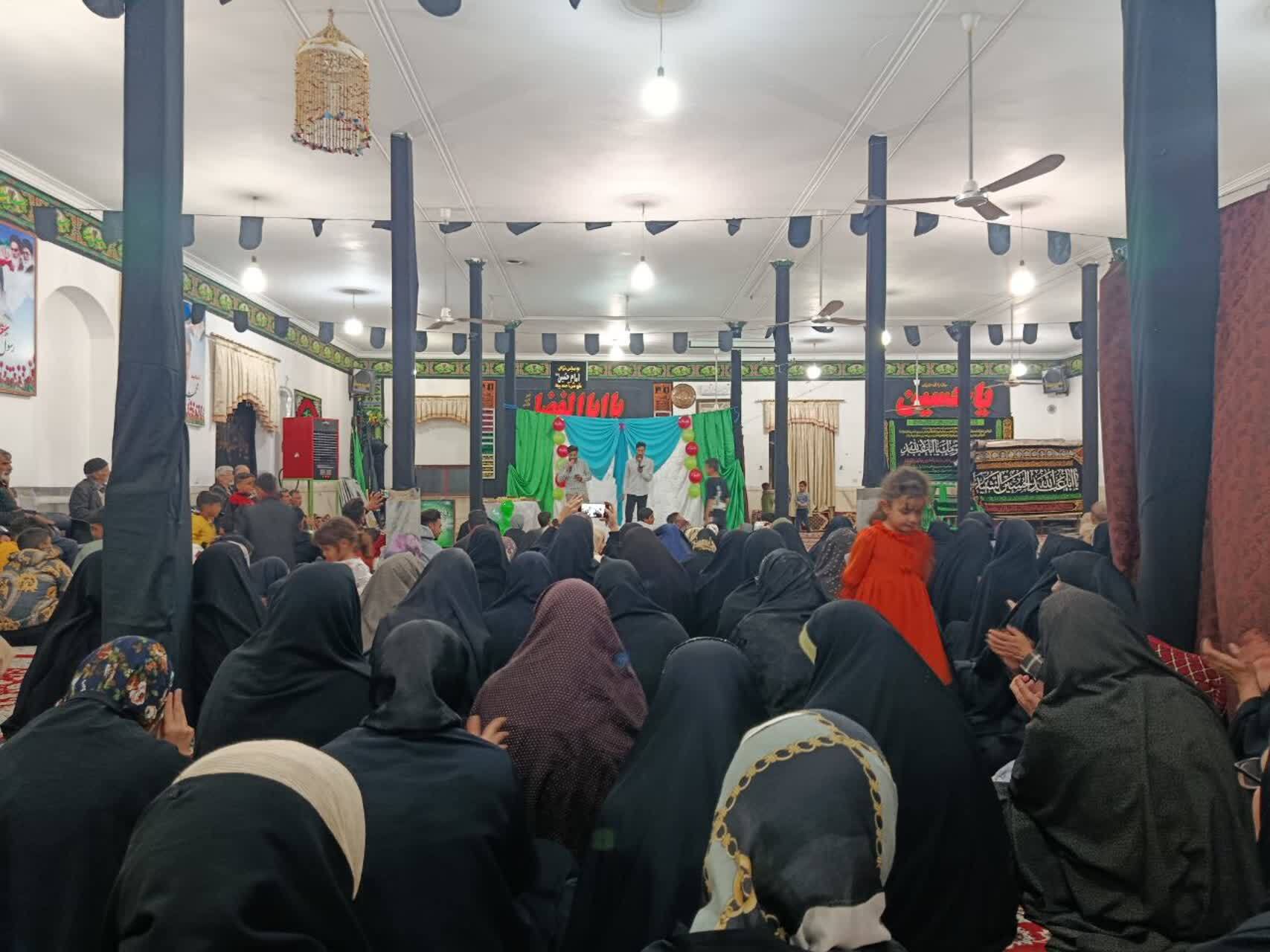 جشن و سرور اهالی روستای ملوند عشق آباد در سالروز میلاد امام علی (ع)