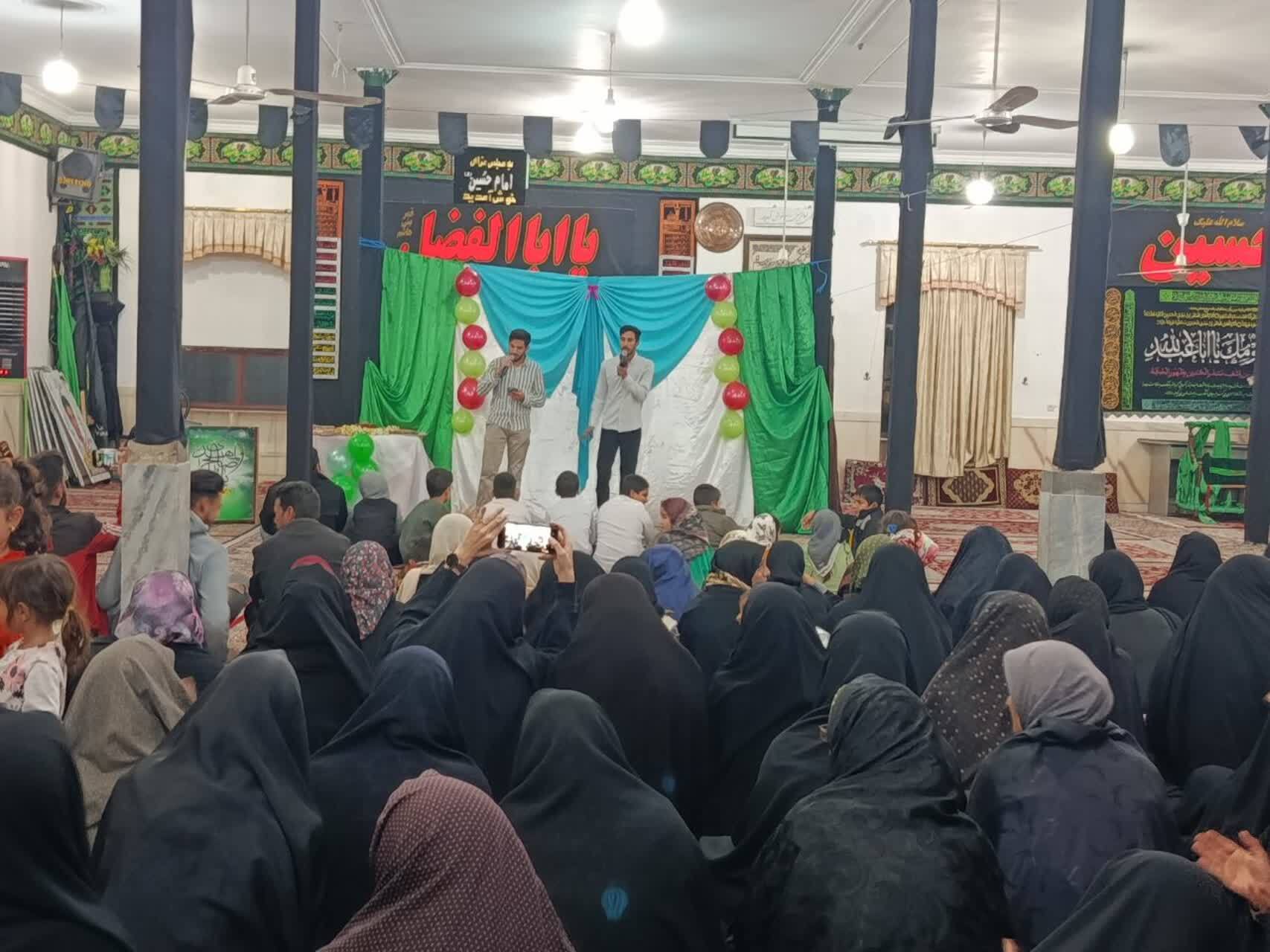 جشن و سرور اهالی روستای ملوند عشق آباد در سالروز میلاد امام علی (ع)