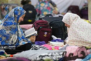 مراسم معنوی اعتکاف در استان‌ها