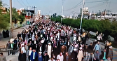 باشگاه خبرنگاران -راهپیمایی مردم خوزستان در محکومیت اغتشاشگران مسلح